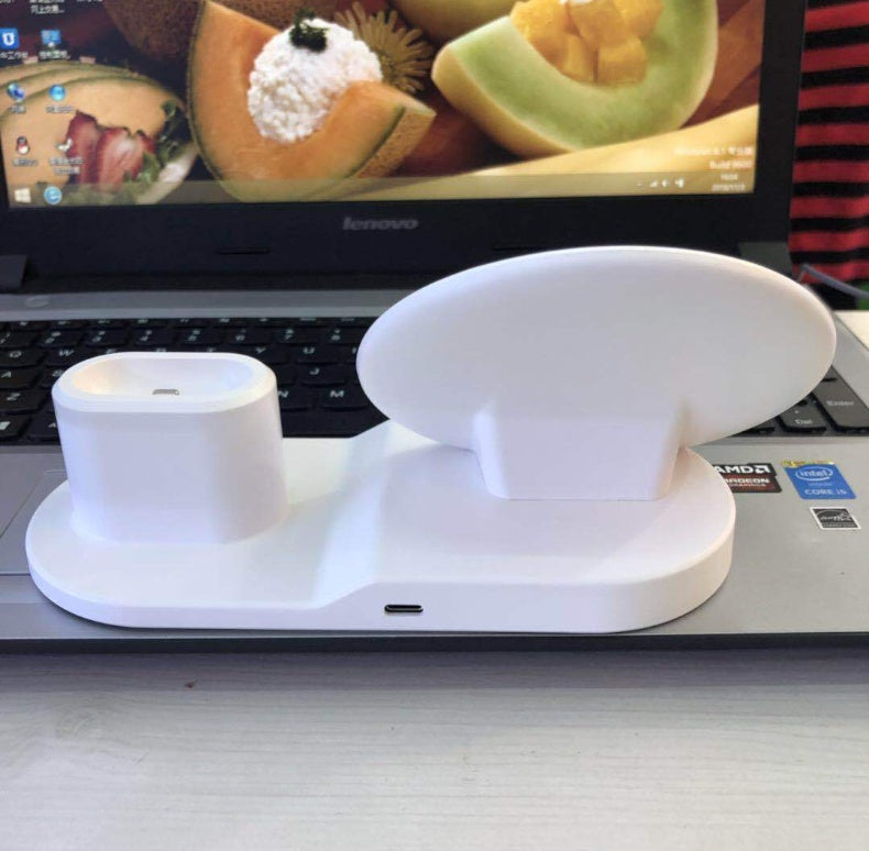 Wireless Charger Mobile Phone 3 In 1 Stand Watch Headphones Wireless Charger Mobile Phone 3 In 1 Stand Watch Headphones
